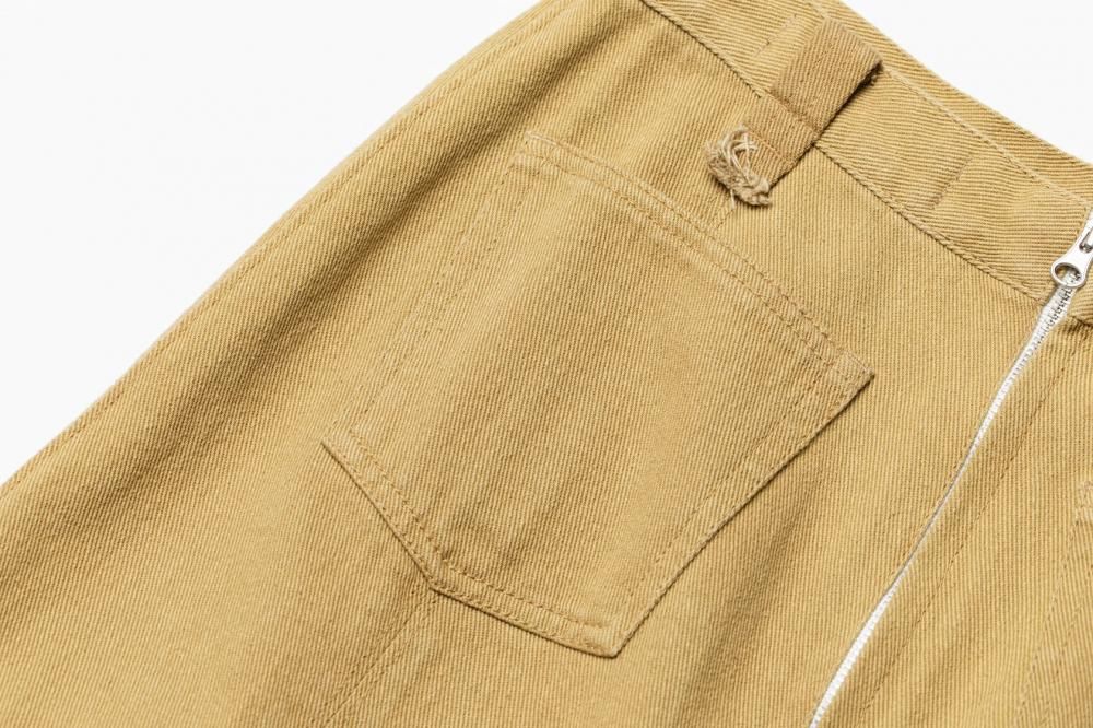 ダメージラッフルスカート(CARAMEL) - PINUE ダメージラッフルスカート(CARAMEL) - PINUE
