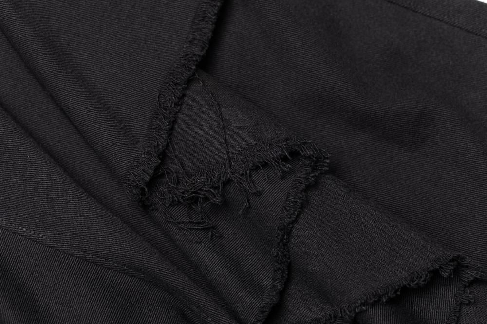 ダメージラッフルスカート(BLACK) - PINUE ダメージラッフルスカート(BLACK) - PINUE