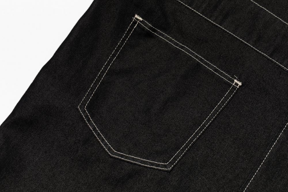 Vネックシャツワンピース(DENIM) - PINUE Vネックシャツワンピース(DENIM) - PINUE