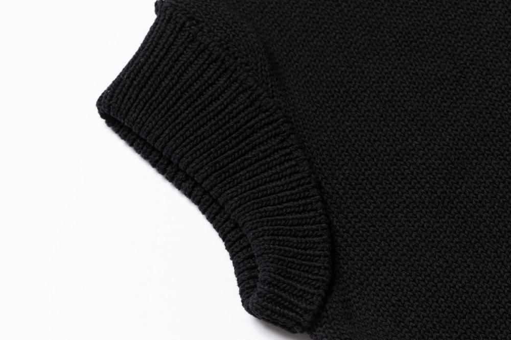 コクーンニットワンピース（BLACK） - PINUE