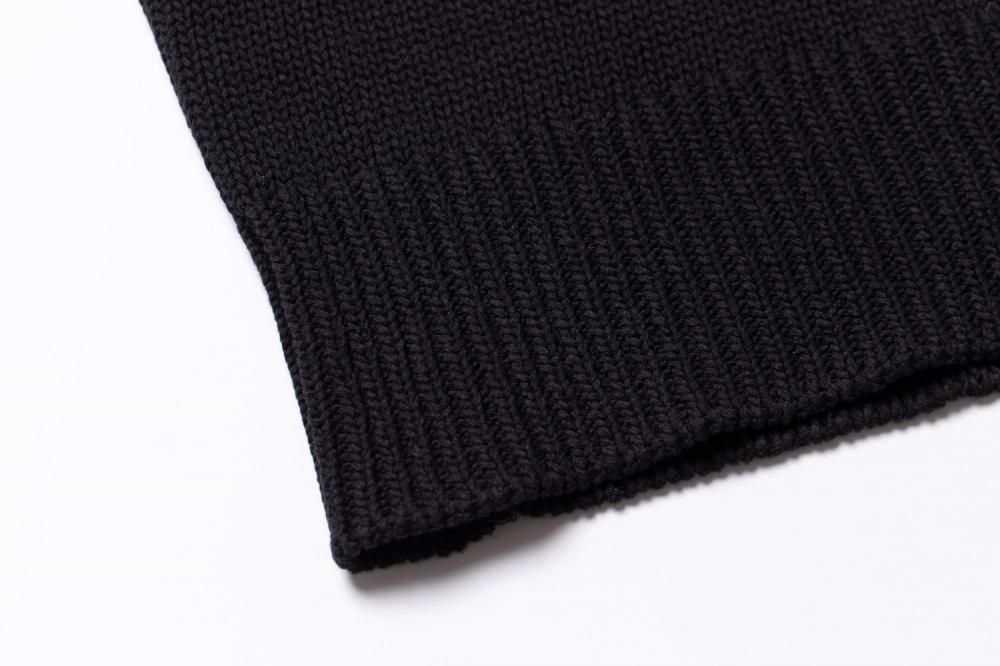 コクーンニットワンピース（BLACK） - PINUE