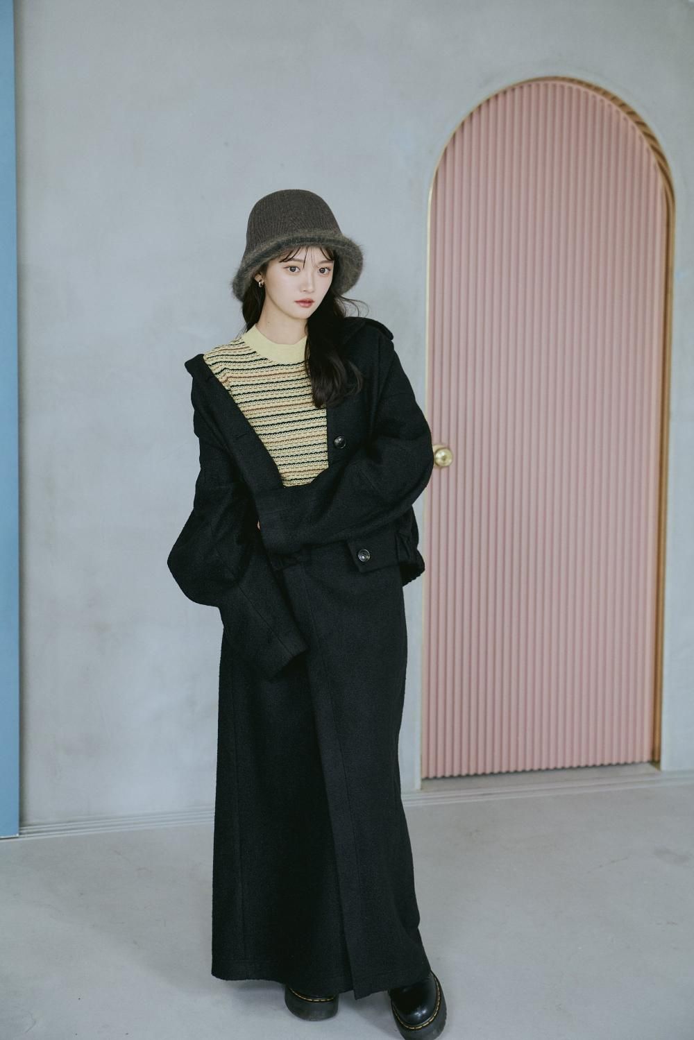 PINUE ブークレプルゾン (BLACK) ピヌエアウター