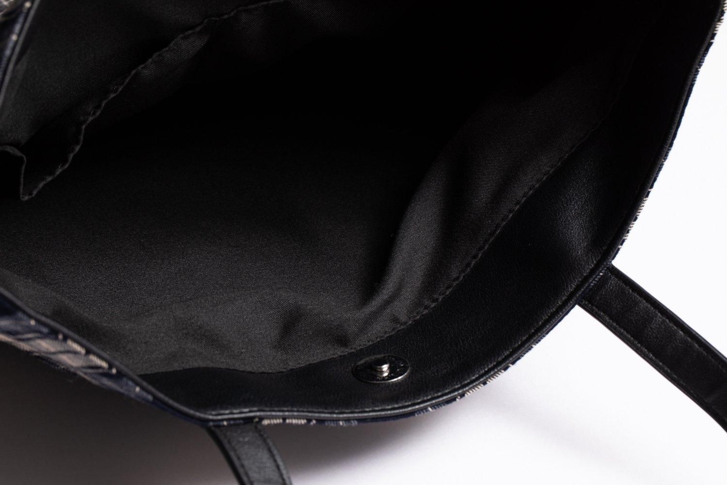 アウトポケットトートバッグ(BLACK) - PINUE アウトポケットトートバッグ(BLACK) - PINUE