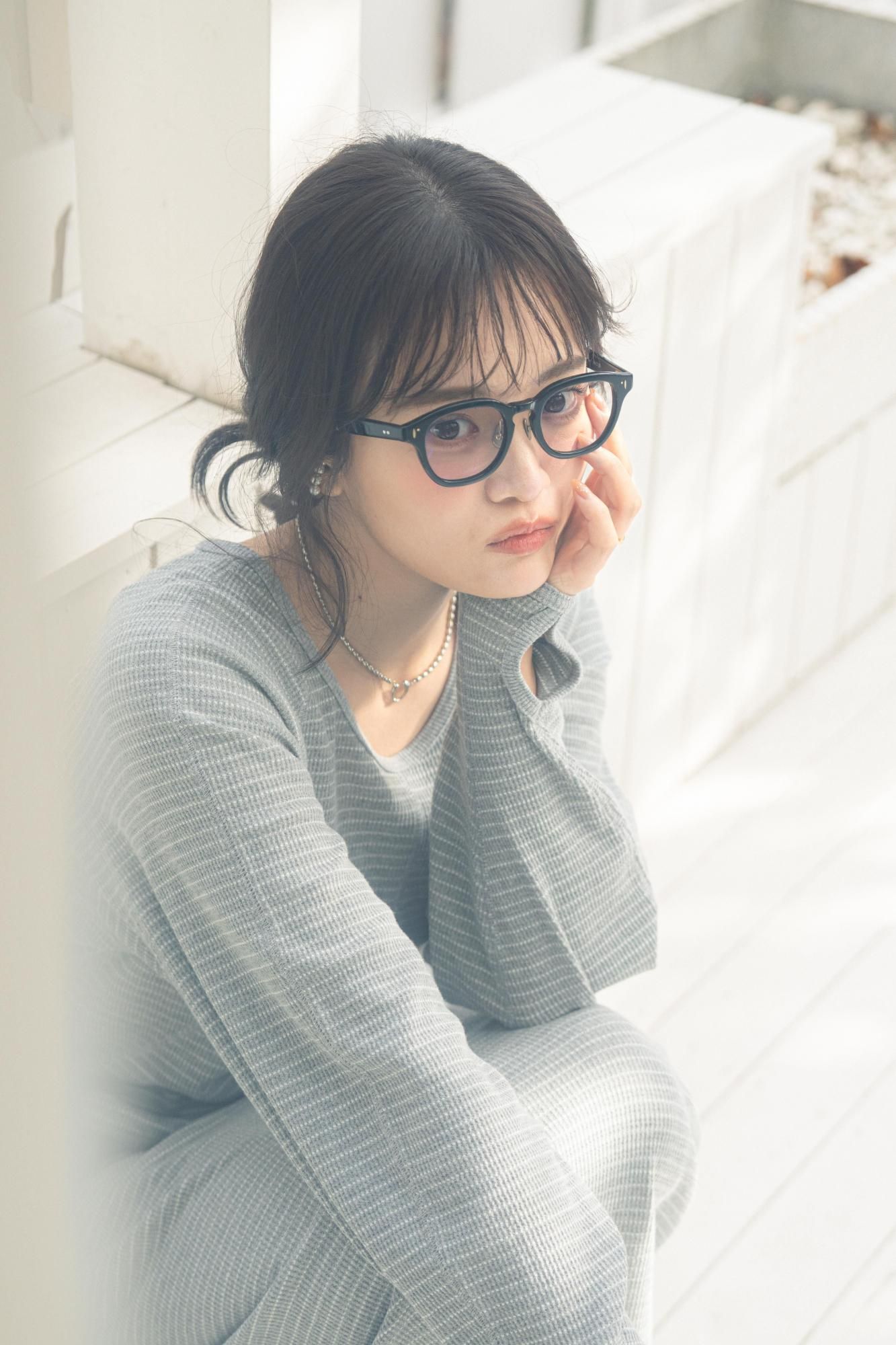 ボーダーサーマルワンピース（GRAY） - PINUE