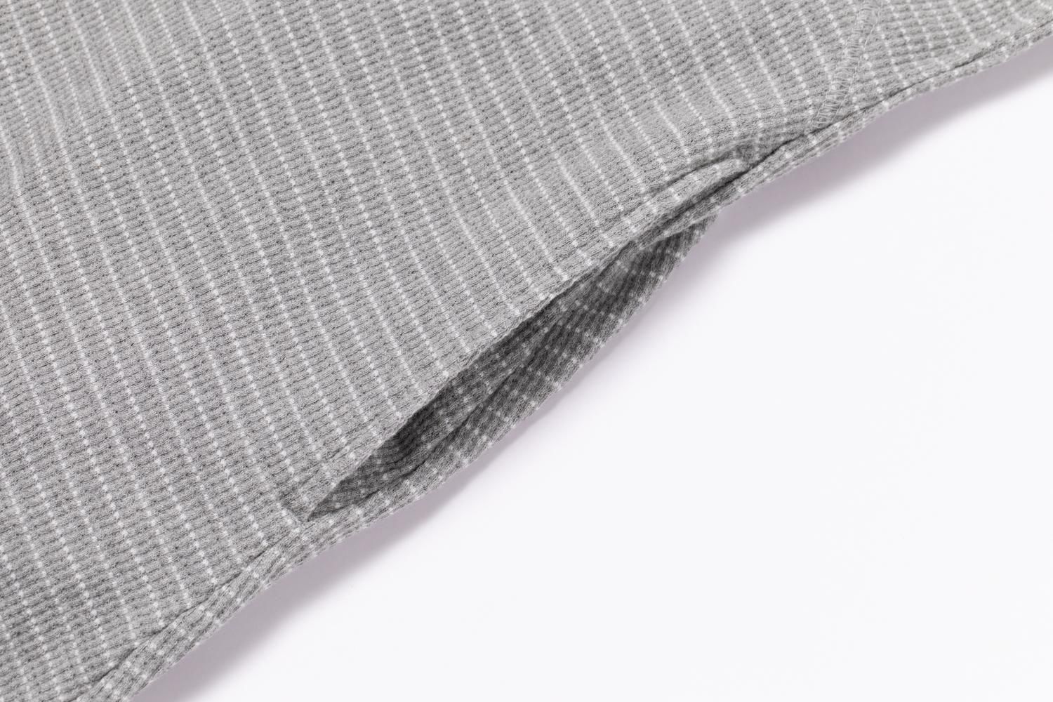 ボーダーサーマルワンピース（GRAY） - PINUE