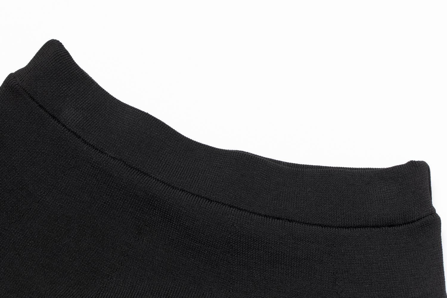 ニットティアードスカート（BLACK） - PINUE