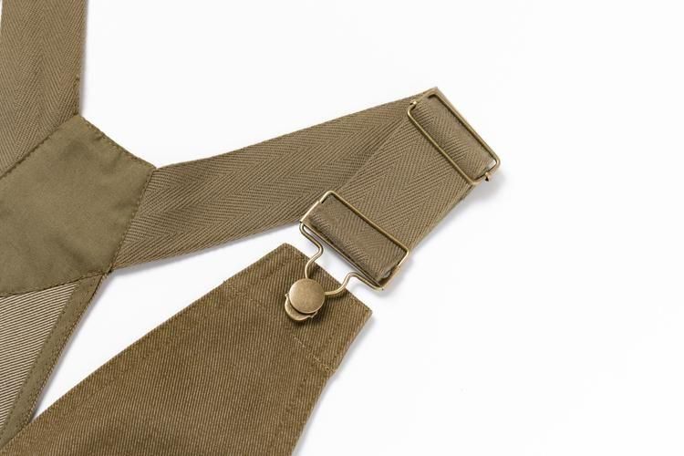 pinue ドロストヘムジャンパースカート　KHAKI ドロストヘムジャンパースカート（KHAKI） - PINUE
