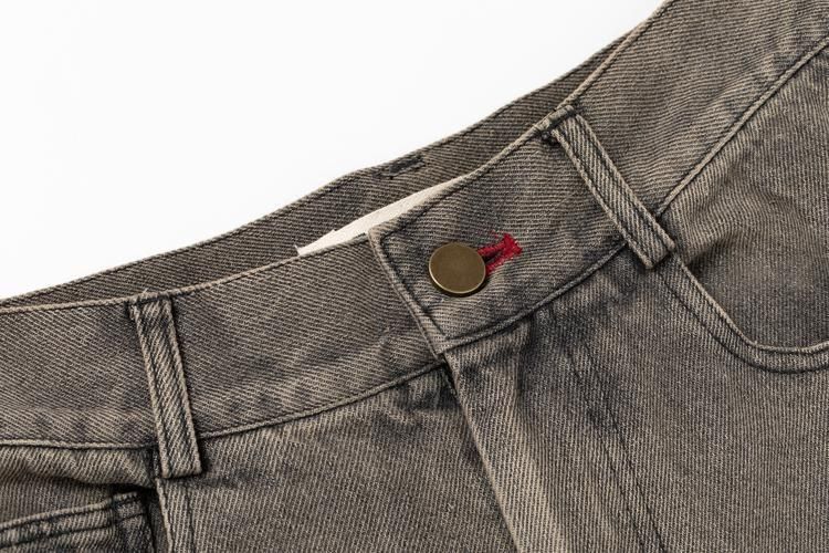 【新品】ピヌエ サイドラインデニムパンツ サイドラインデニムパンツ（LIGHT BLUE） - PINUE
