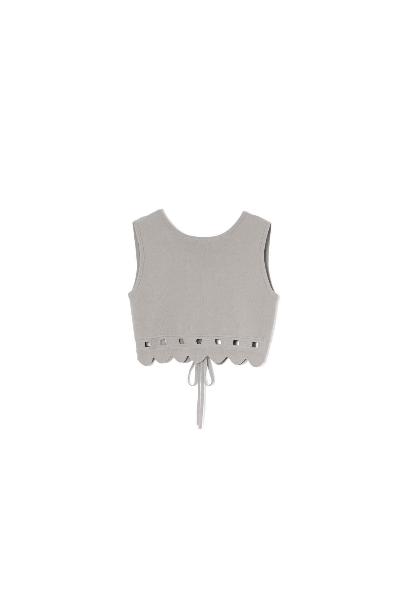 リーズユナイテッド　上下セットアップ　美品 スカラニットセットアップ（GRAY） - PINUE