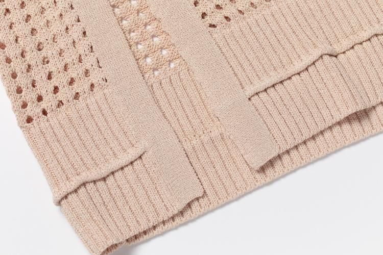 新品未使用✨オーラリー　24AW　コットンリリヤーンメッシュニットスカート　S 新品未使用✨オーラリー 24AW コットンリリヤーンメッシュニット