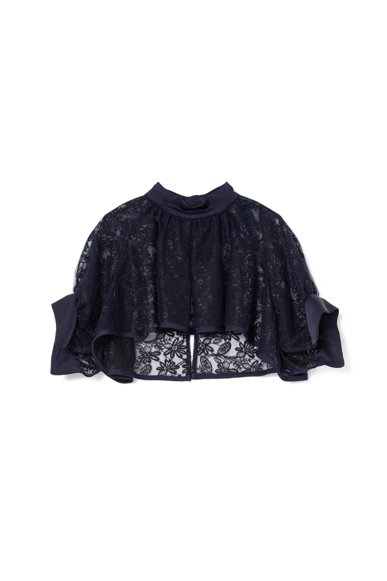 当店在庫してます！ レースボレロ＆ドレスセット（NAVY） - PINUE トップス