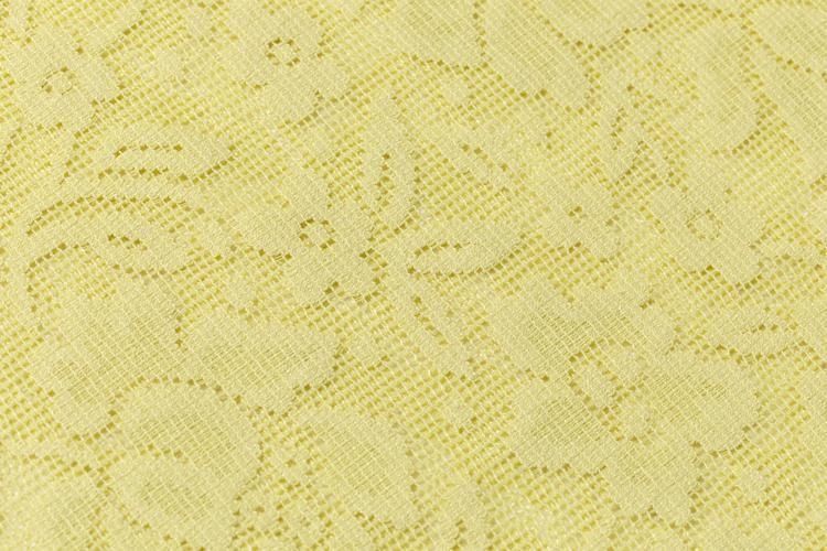 pinue ニットコンビレースワンピース　ライム ニットコンビレースワンピース（LIME） - PINUE