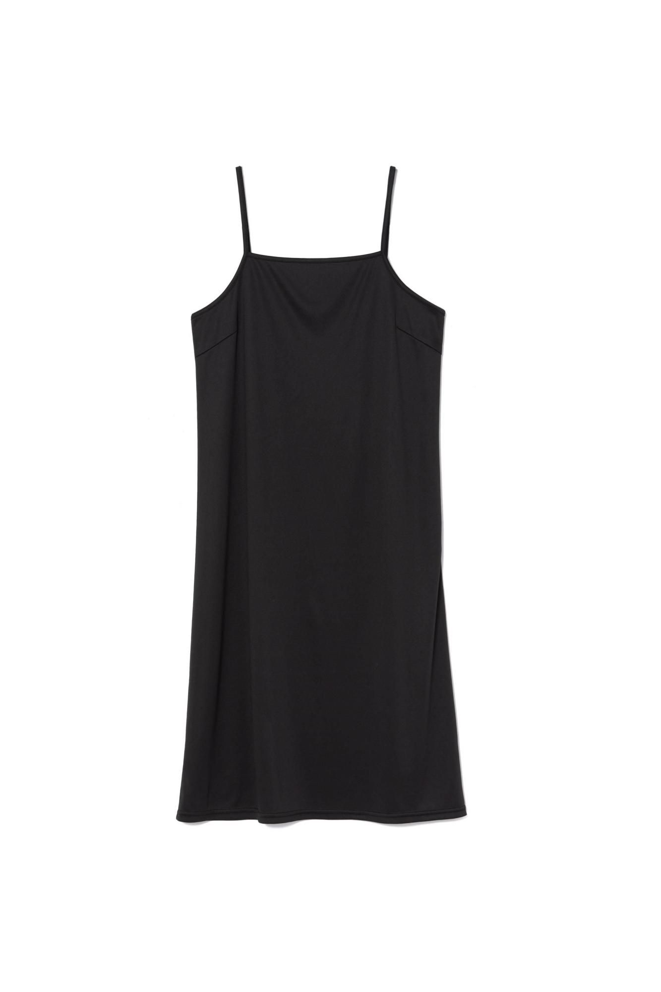 ニットコンビレースワンピース（BLACK） - PINUE