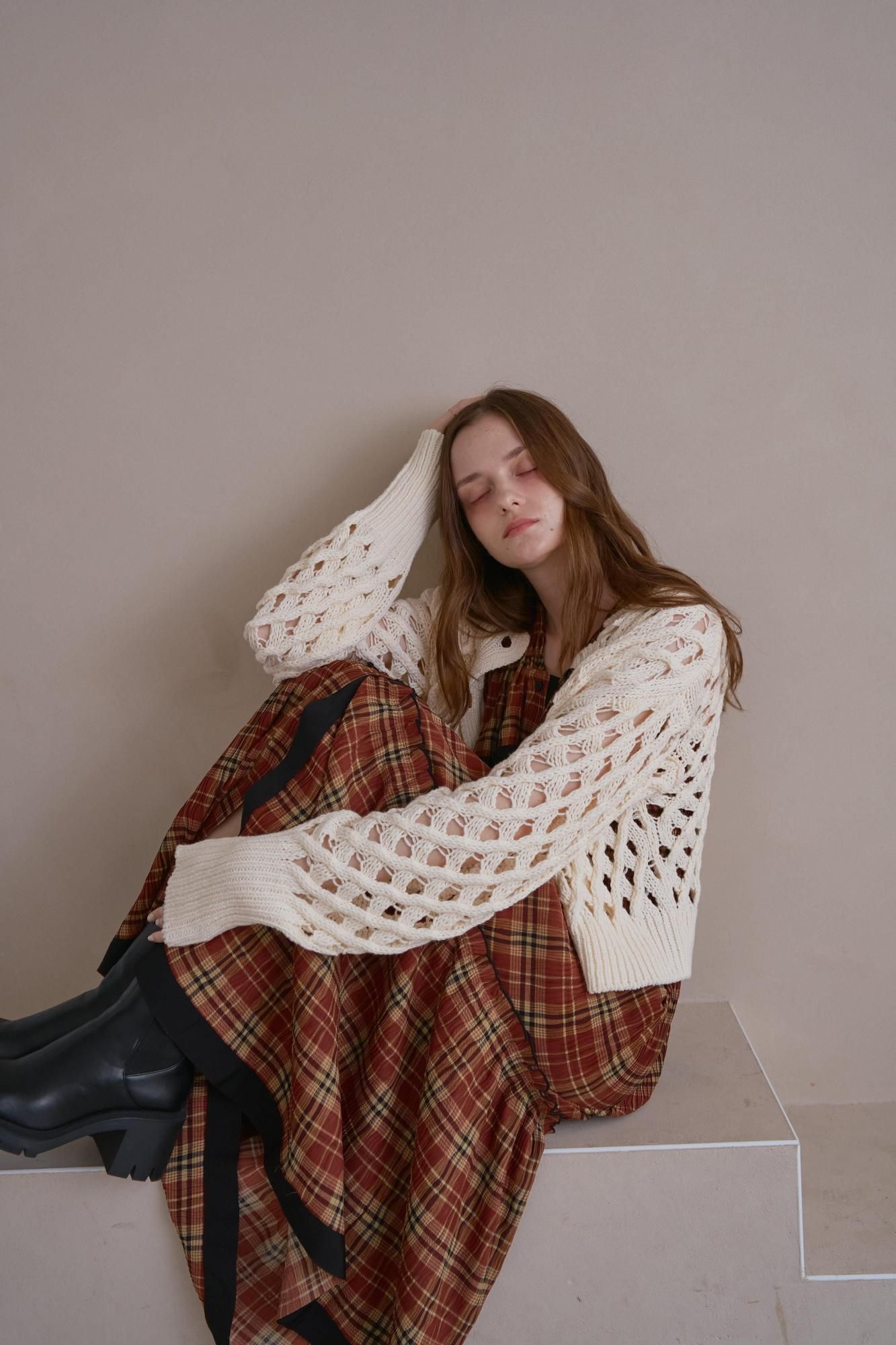 TOCCA ♡ シャーリングワンピース 朱色系赤 TOCCA ワンピース CHRISTMAS PARADE ドレス : ZOZOTOWN Yahoo!店