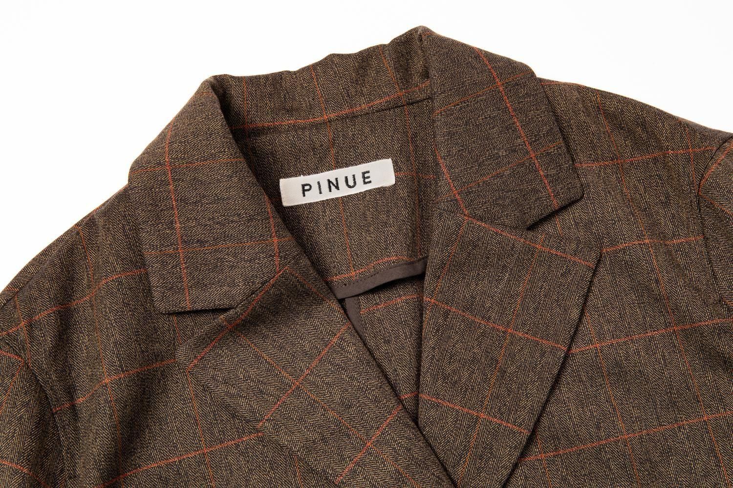 【pinue】スリットスリーブカットセットアップ PINUE スリットスリーブカットセットアップ（GRAY）