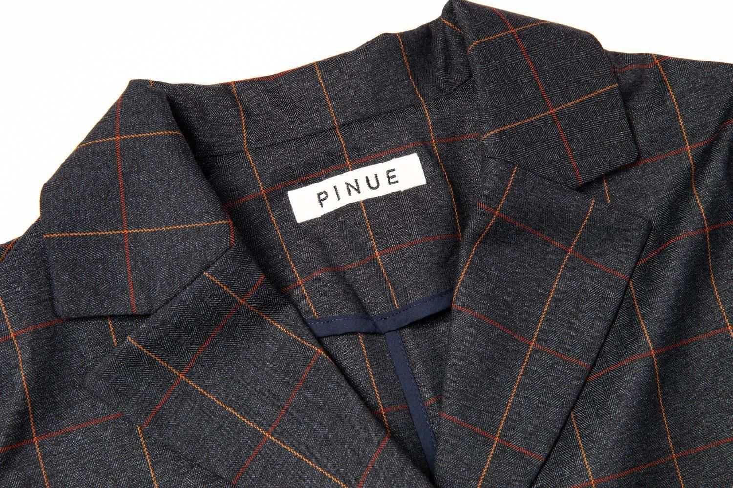 スリットスリーブジャケット（GRAY） - PINUE