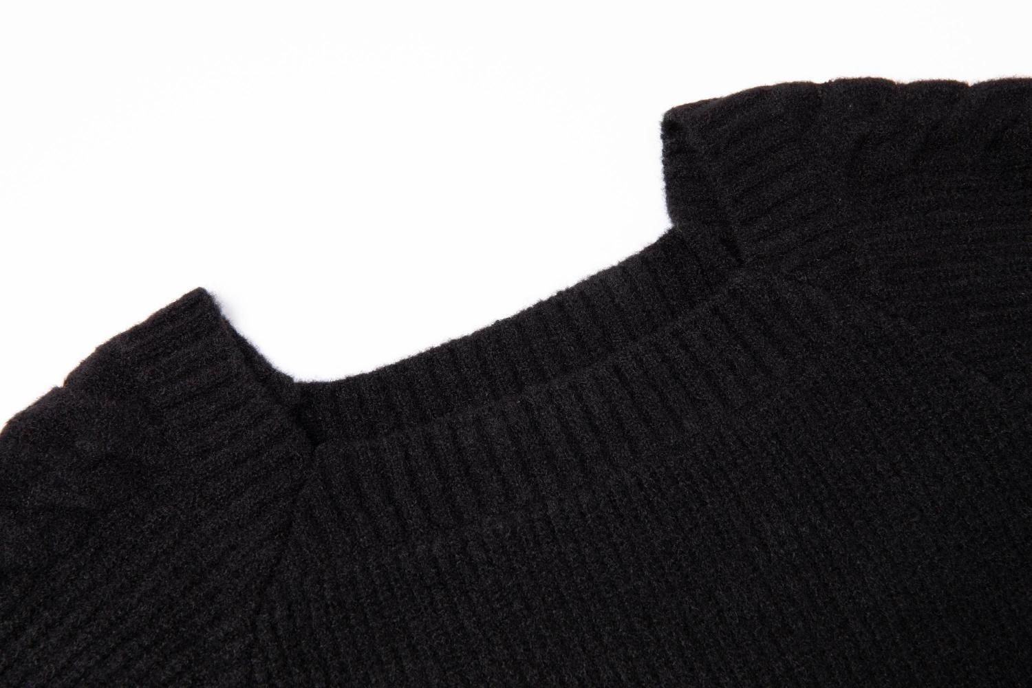 ミニニットワンピース（BLACK） - PINUE