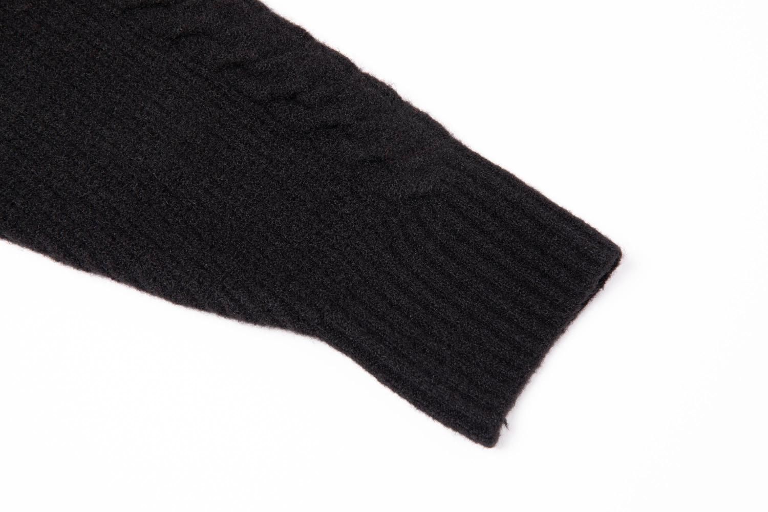 ミニニットワンピース（BLACK） - PINUE