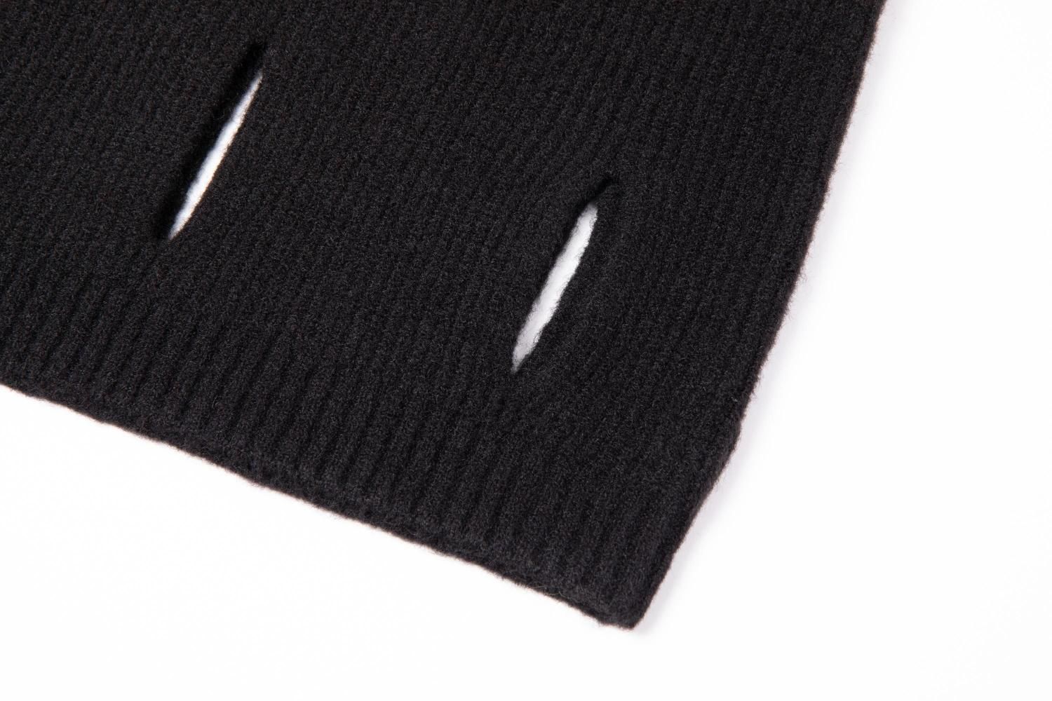 ミニニットワンピース（BLACK） - PINUE