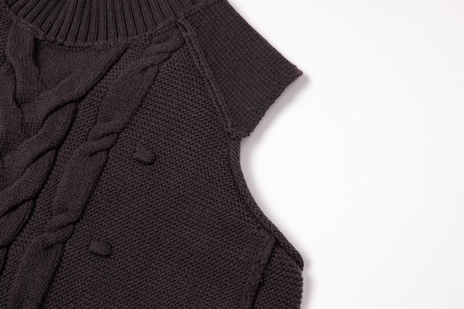 美品　近年モデル　パーリーゲイツ　ワンピース　ニットワンピース　　ケーブル ニットワンピ 40代 ロング ニットワンピース タイト 30代