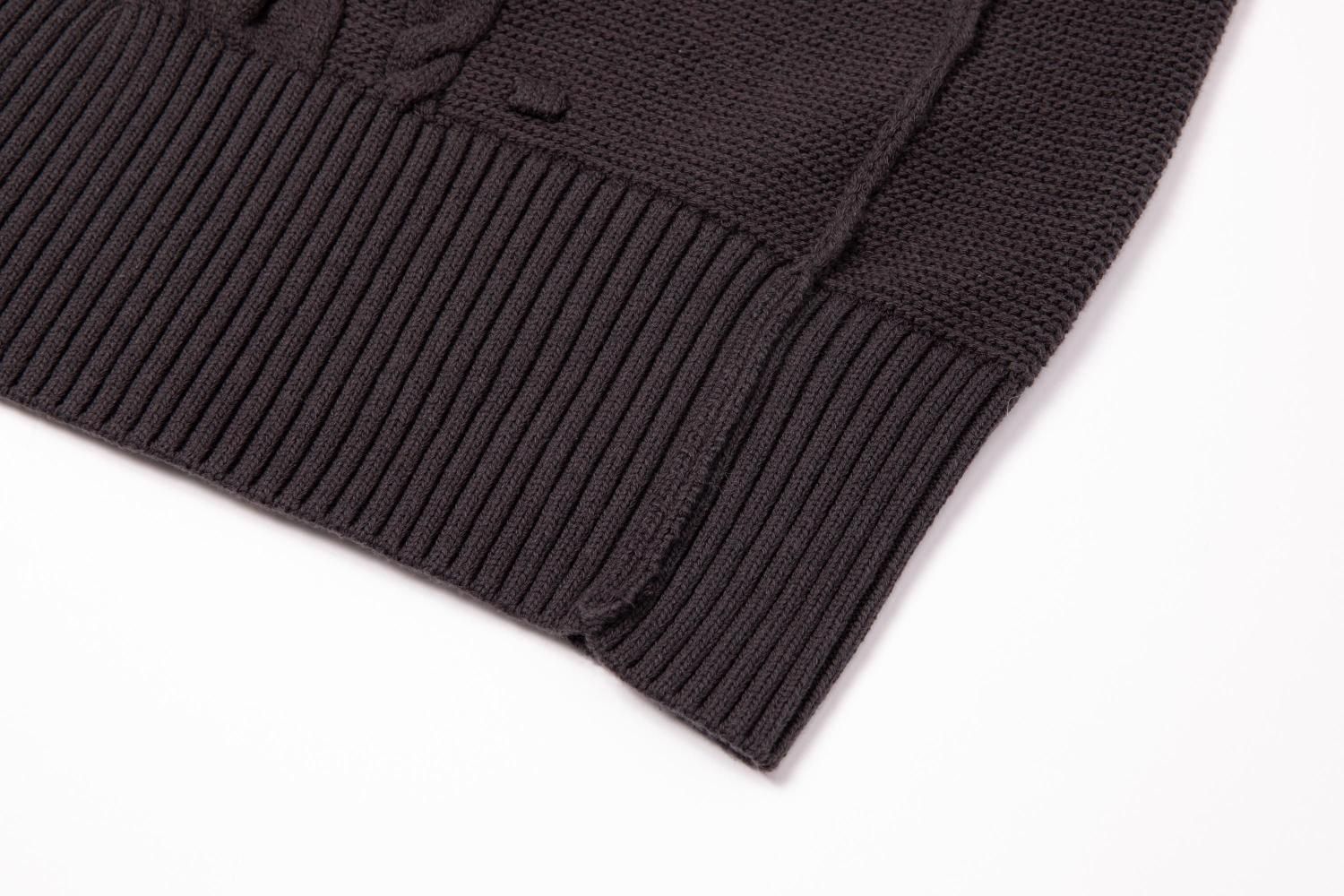 ケーブルニットワンピース　PIUNE ピヌエ ケーブルニットワンピース（TAUPE） - PINUE