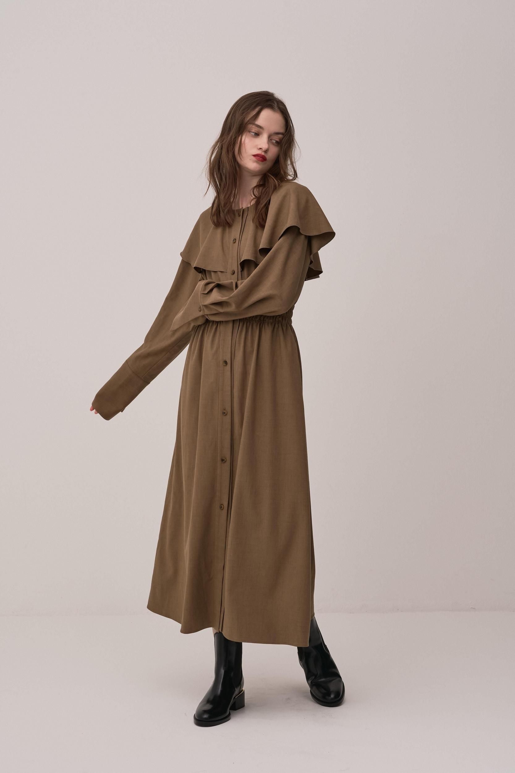 ★1日限定値下げ★PINUE Aラインシャツワンピース　ピヌエ　Mサイズ ☆1日限定値下げ☆PINUE Aラインシャツワンピース ピヌエ Mサイズ