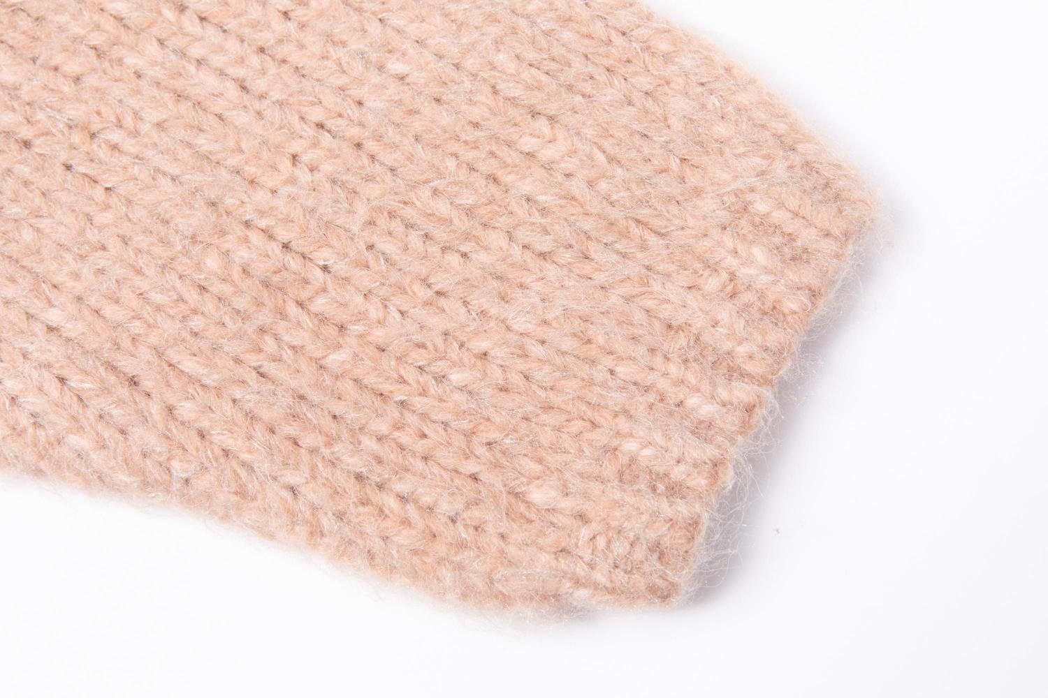 PINUE ピヌエ シャギーMIXニットカーディガン（PINK） 予約販売】シャギーMIXニットカーディガン（PINK） - PINUE