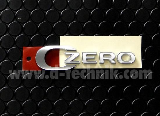 アイミーヴ用エンブレム C Zero グループpsaシトロエン輸出仕様 アイミーヴ用エンブレム C Zero グループpsaシトロエン輸出仕様