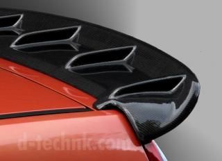 コルトラリーアート　Z27AG 純正オプション　リアスポイラー コルト 用 カーボンルーフエンド スポイラー Z27AG Z21A Z25A