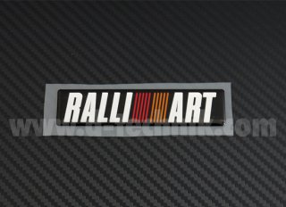 RALLI ART ソフトエンブレム Lサイズ