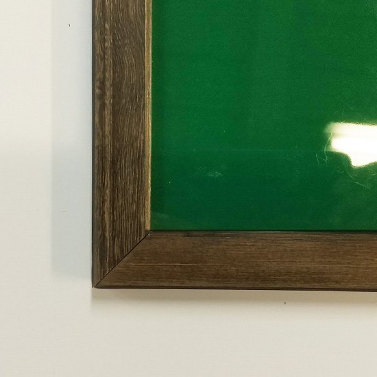 ホワイトボード（木枠ブラックブラウン）900×1800mm - 黒板の通販サイト-ライト黒板製作所オンラインショップ