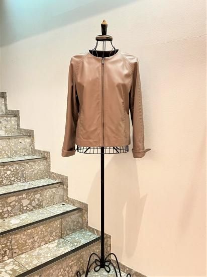 ショートレザージャケット 【T1001】 【T5090】 - 横浜元町 ショートレザージャケット 【T1001】 【T5090】 - 横浜元町