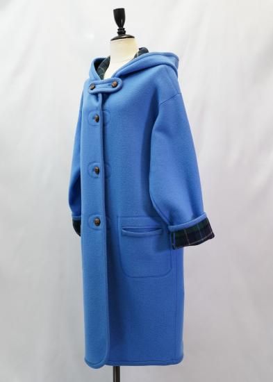 横浜元町 elegan Le Beau リバーシブル ラム革フード付きリバーシブルコート - 横浜元町アパレル