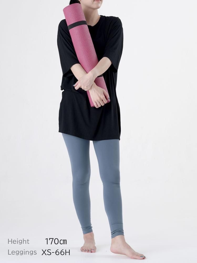 スモークブルー Mサイズ ヨガウェア スカラーFIT SmokyBlue（スモーキーブルー） - SKALLER