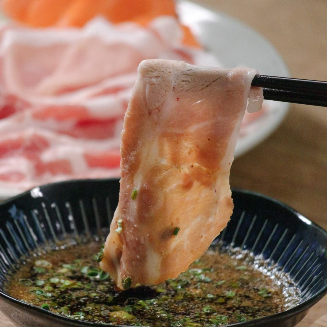 黒豚しゃぶしゃぶ３種食べ比べセット