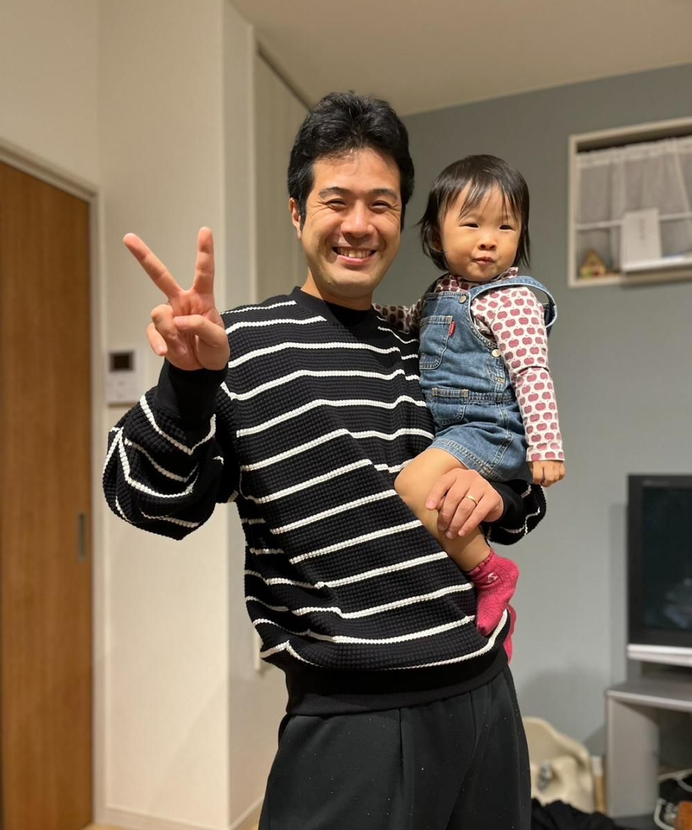 新原さんと娘さん