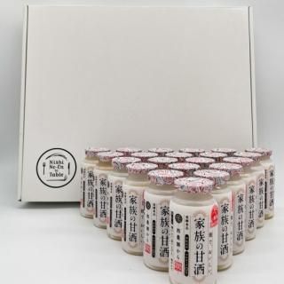 爽やかで上品な甘さ！西酒造｜家族の甘酒　１１５ｇ　２１本ギフトセット