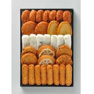 甘さ控えめ！さつまあげ詰め合わせ　月の華バラエティセット32個入り