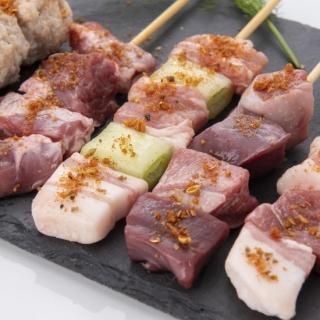 黒豚の絶品希少部位9つを厳選！  焼きとん 30本 鹿児島県産 黒豚串  希少部位たっぷり