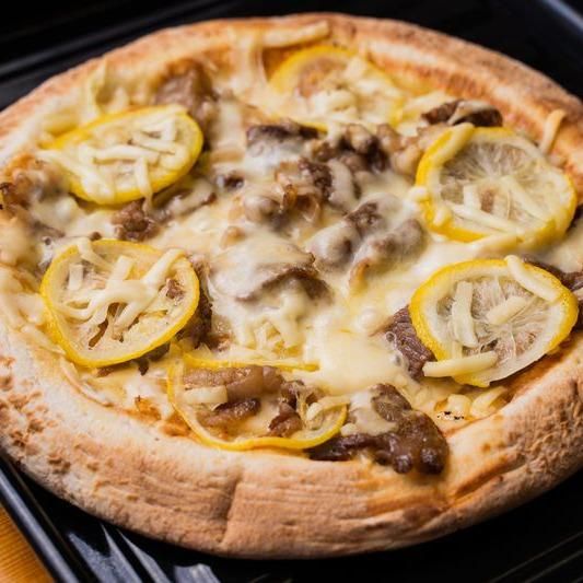 黒毛姫牛 レモンステーキピザ2枚セット - Meat you 【かごしまぐるり】