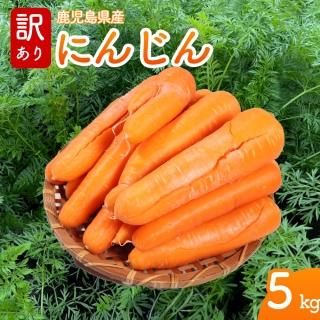 甘みたっぷり！ 訳あり 鹿児島県産 人参 5kg