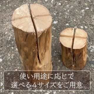 【手軽に焚火を！】 スウェーデントーチ 出水市産イヌマキ Sサイズ1本 【竹ん子山】