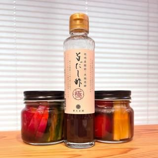 旨だし酢185ml×3【重久盛一酢醸造場】