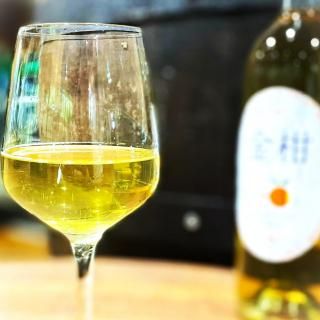【薩摩川内市産キンカンと白ワインをブレンド！】　金柑ワイン　750ｍｌ　【朝陽ワイナリー】