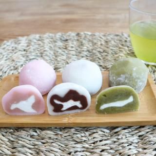 【ご自宅用】くり～む大福30個（5種 各6個）【津曲食品】