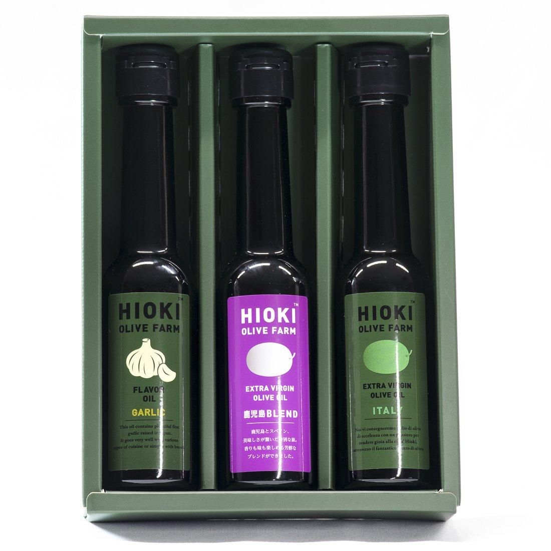 オリーブオイル | 180g×3本セット - 【かごしまぐるり】鹿児島の名物