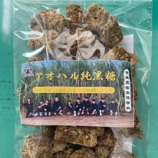 【高校生が育てたサトウキビ使用】 いちき串木野産 純黒糖 200g【市来農芸高校】