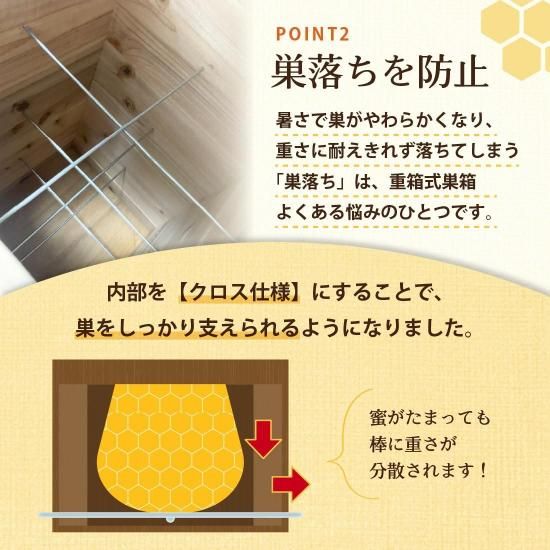 日本みつばち重箱式待ち箱 | 3段箱 - 【かごしまぐるり】鹿児島