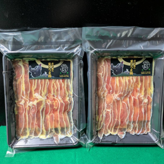 【黒さつま鶏 食べ比べ】しゃぶしゃぶ モモ・ムネ 150g×2