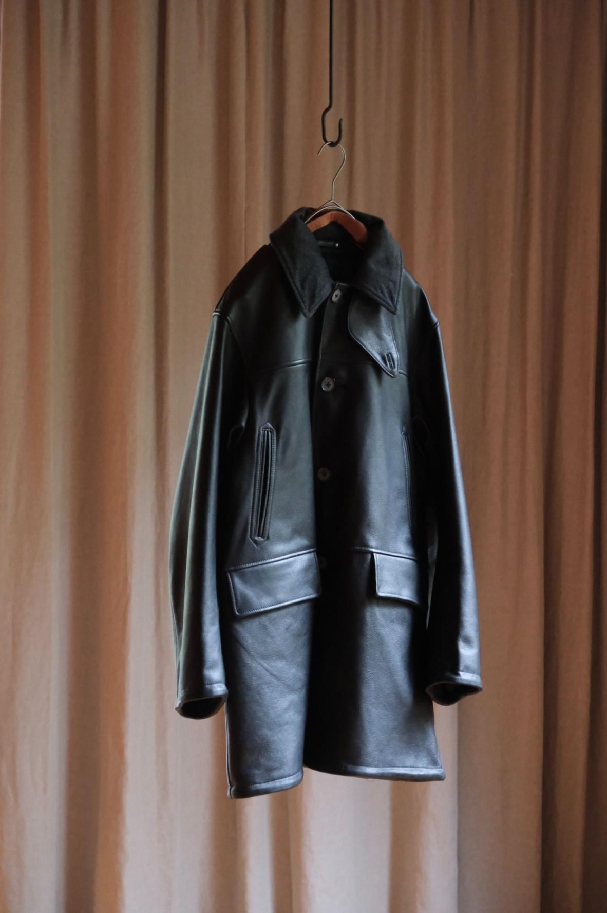 Lamb Leather Car Coat - 商品帖 | 柿乃葉 / KAKINOHAHANARE Lamb Leather Car Coat - 商品帖 | 柿乃葉 / KAKINOHAHANARE